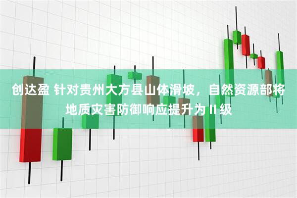 创达盈 针对贵州大方县山体滑坡，自然资源部将地质灾害防御响应提升为Ⅱ级
